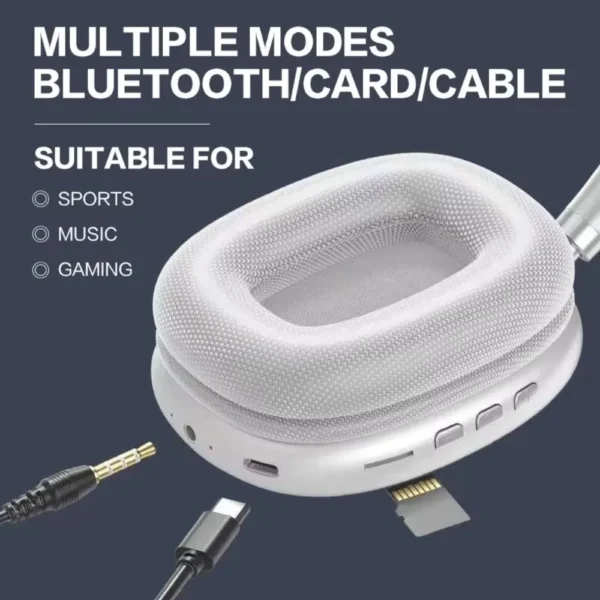 Wireless P9 Pro Max Air Headphones Smart Noise Reduction Bluetooth TWS Earbuds Over Ear Stereo Sound Sport Music Gaming Earphone