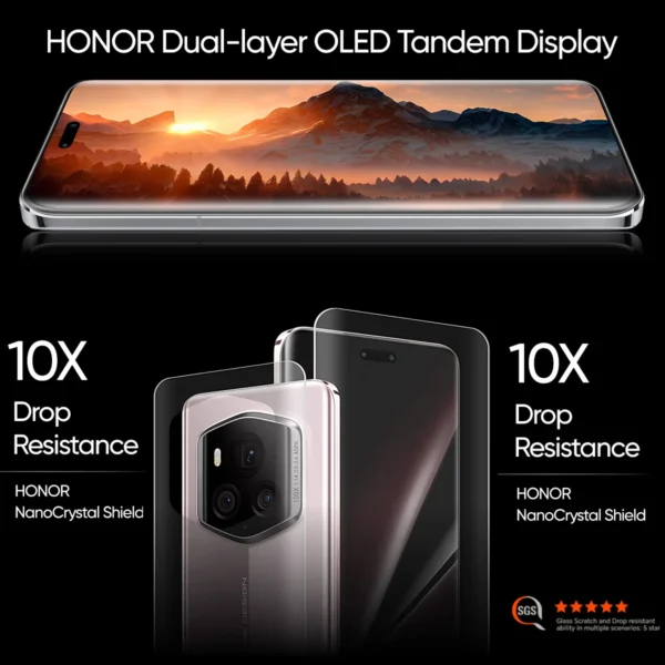 Global Version HONOR Magic6 RSR PORSCHE DESIGN 5G Smartphone 6.8'' 120Hz LTPO OLED Display 5600mAh 66W Wireless SuperCharge