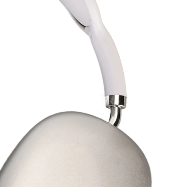 Bluetooth Headphone HiFi Bass Built in Mic Support Memory Card Wireless Headset for Running Travel White Over Ear Headphone